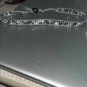 Beaded choker necklace